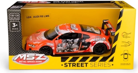 Sammlermodell MSZ Audi R8 LMS WASA im Maßstab 1:24