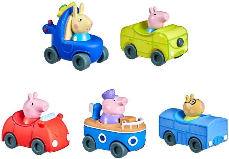 Verschiedene Varianten aus der Welt von Peppa Pig