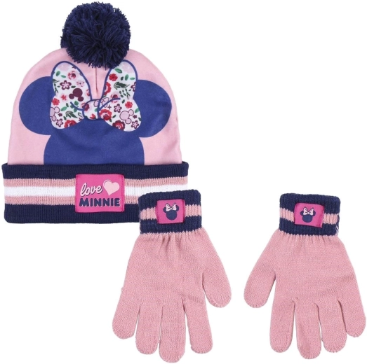 Winterset aus Mütze und Handschuhen Disney Minnie
