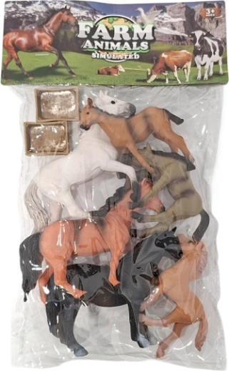 Tiere – Pferde, Figuren-Set