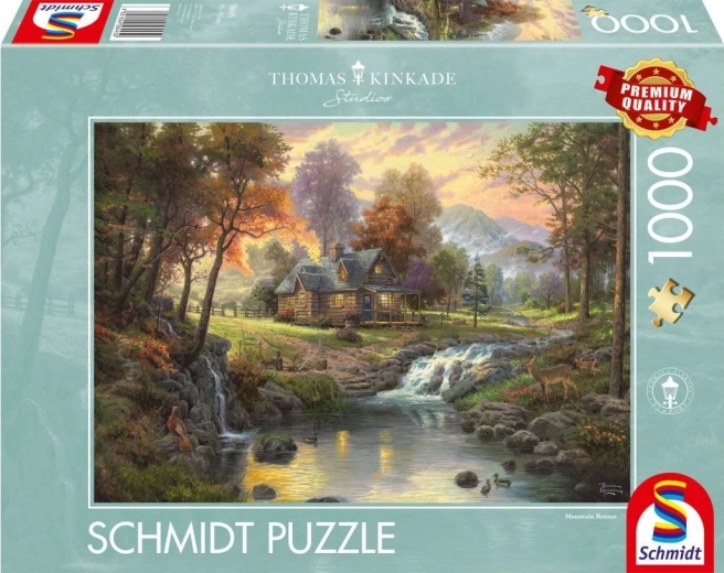 Schmidt Puzzle Zuflucht in den Bergen, 1000 Teile