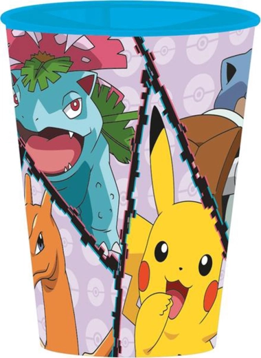 Kunststoffbecher Pokémon 260 ml blau