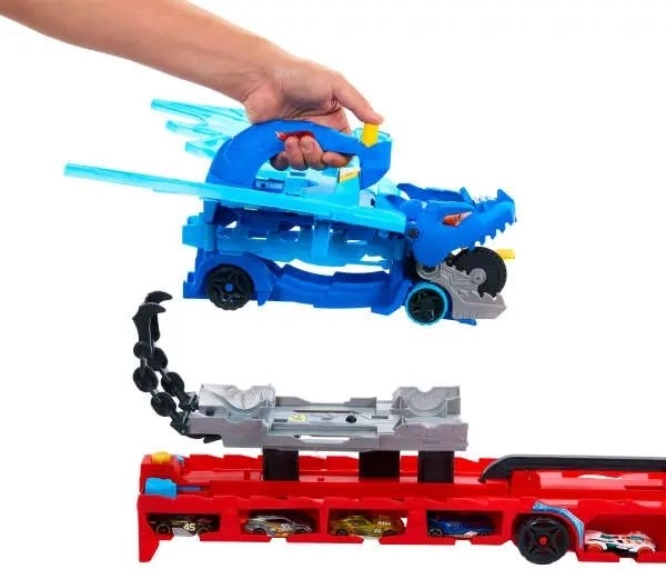 Transporter und Rennbahn in einem