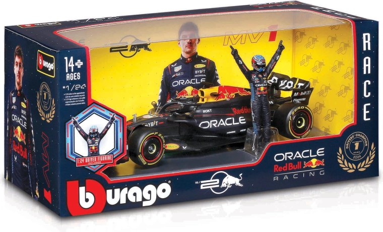 Geschenkverpackung des Sets: Modell + Figur