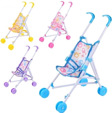 Metall-Puppenwagen im Buggy-/Golfwagen-Stil, 52 cm