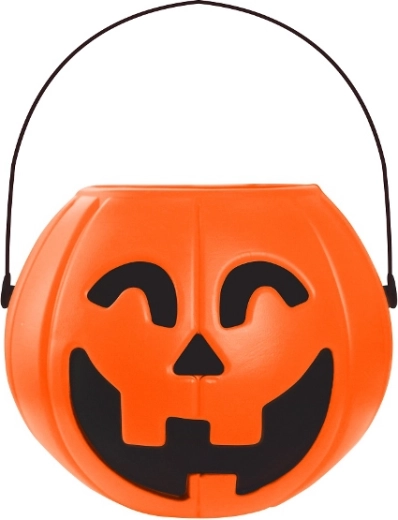 Halloween-Kürbiseimer 16 × 14 cm