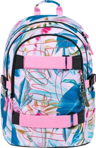 Ergonomischer Rucksack mit Skateboard-Halterung