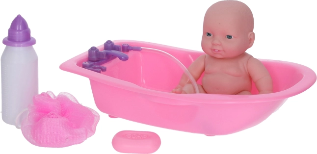 Baby in der Badewanne 28 cm