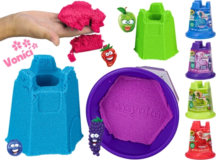 Crayola duftender kinetischer Sand 142 g für Kinder ab 3 Jahren
