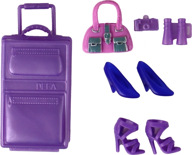 Reisen und Abenteuer mit Koffer