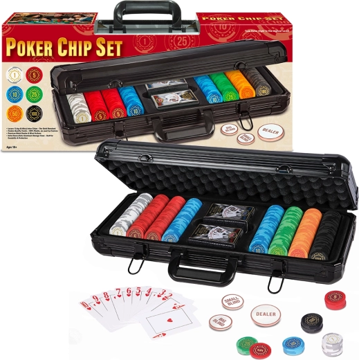 Poker-Set ProPoker Elite 400 mit 14 g Chips
