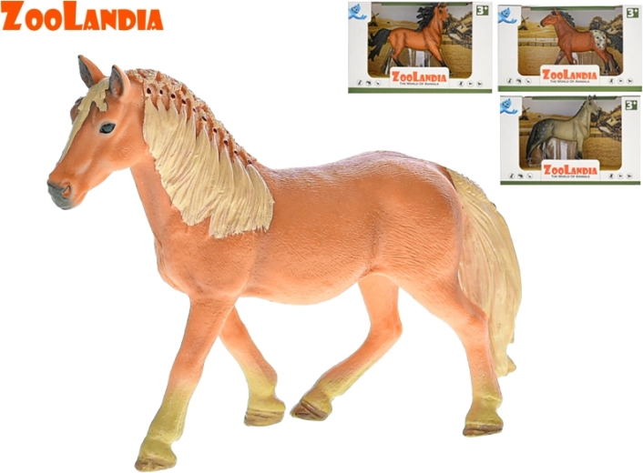 Zoolandia Kunststofffigur Pferd 12–15 cm