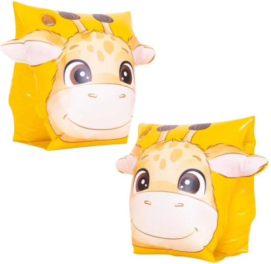 Sun Club aufblasbare Schwimmflügel mit Giraffenmotiv 20 × 22 cm