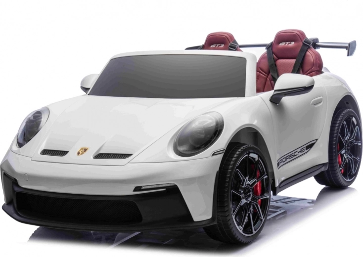 Elektrisches Kinderauto Porsche 911 GT3 MP4 – Weiß