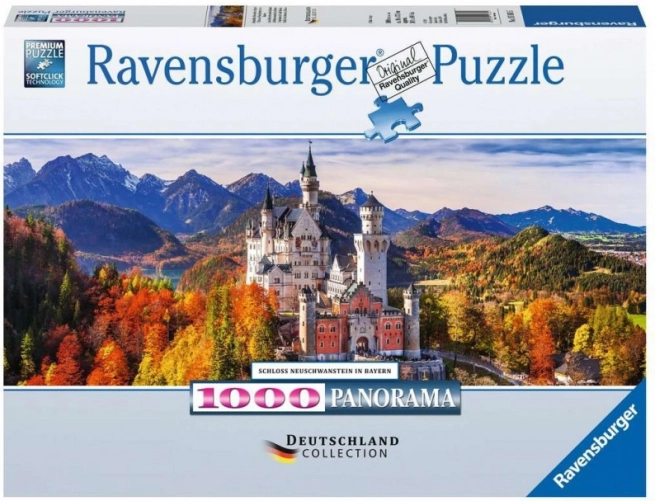 Ravensburger Panorama-Puzzle Schloss Neuschwanstein 1000 Teile