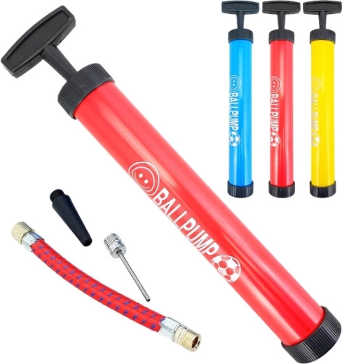 Handpumpe für Bälle mit Schlauch