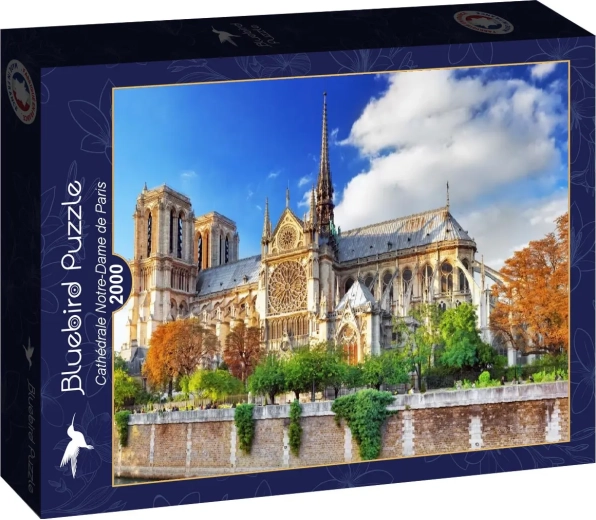 Bluebird Puzzle Kathedrale Notre-Dame in Paris, 2000 Teile