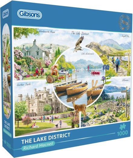 Gibsons Puzzle Seenlandschaft 1000 Teile