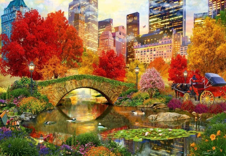 Puzzle Central Park NYC 1000 Teile BLUEBIRD