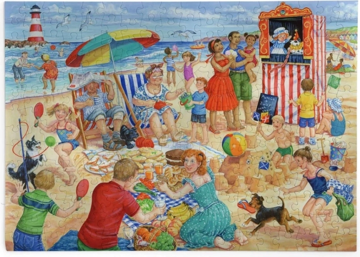 Puzzle House of Puzzles Ausflug ans Meer, 250 große Teile