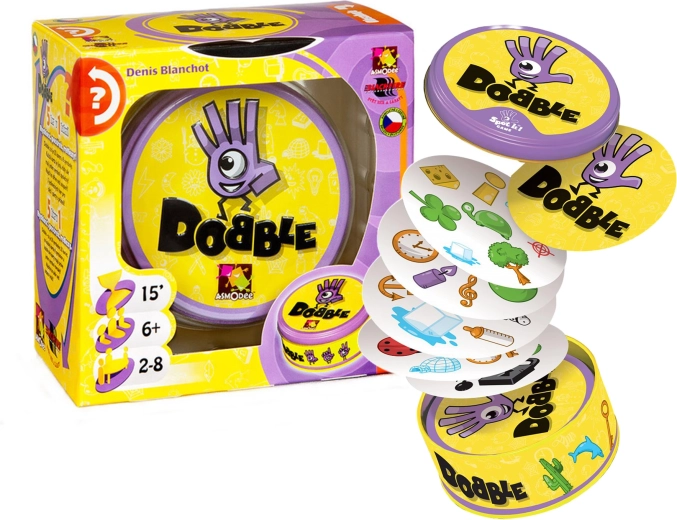 Dobble – Beobachtungskartenspiel für die ganze Familie