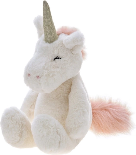 Plüsch-Einhorn Alessio cremefarben 28 cm