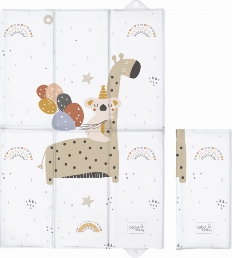 Ceba Baby Reise-Wickelunterlage Giraffe 40 × 60 cm