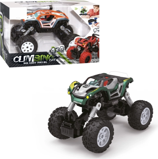 Schraubbares Spielzeugauto 1:32 mit 4WD-Antrieb und Pull-Back-Funktion