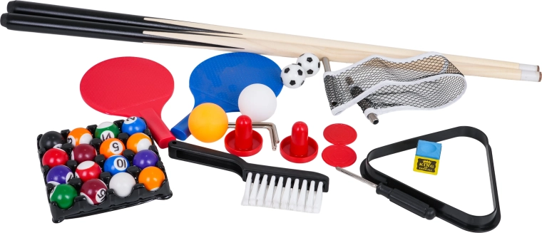 4 Spiele in einem kompakten Set