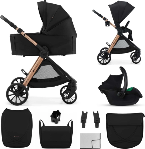 Kinderkraft Kombikinderwagen Vesto 2 3v1 black