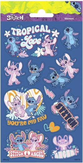 STITCH-Aufkleber für Kinder 10,2 × 20 cm