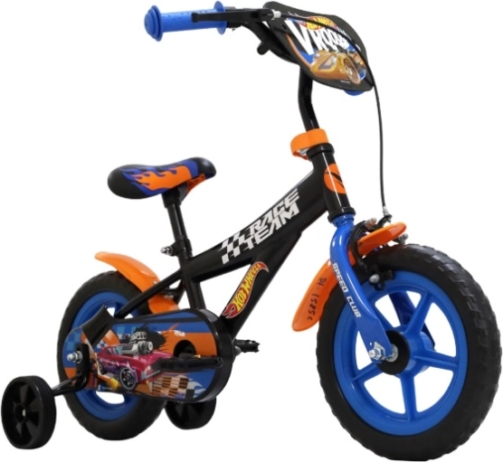 Hot Wheels Kinderfahrrad 12" mit Stützrädern