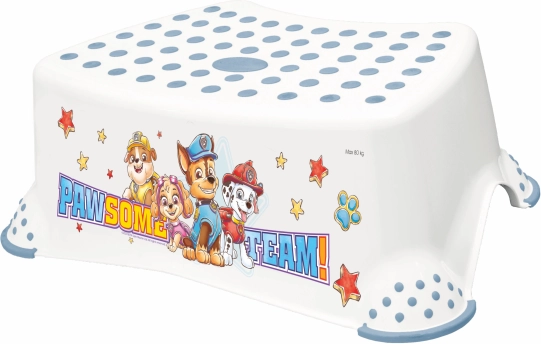 Tritt für WC/Waschbecken „Paw Patrol“, Weiß