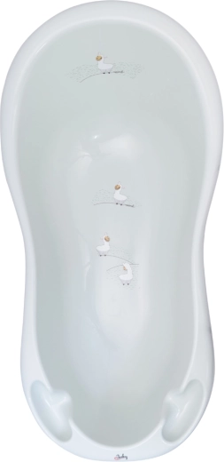 Maltex Babybadewanne Lama Minimal 84 cm salbeigrün