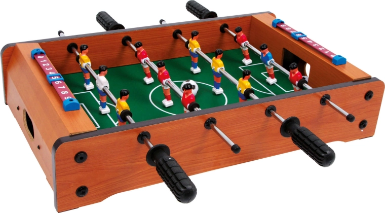 Kompakter Tischfußball für jede Gelegenheit