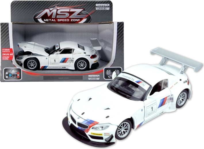 Metallmodellauto 1:24 BMW Z4 GT3 mit Licht und Sound