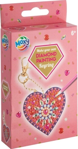 Diamant-Malerei Anhänger Herz – Mandala MOXY