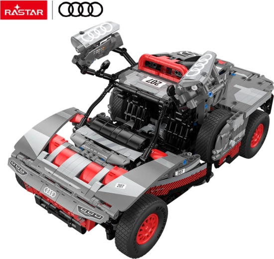 Modellbausatz Audi RS Q e-tron RASTAR grau (1:8)