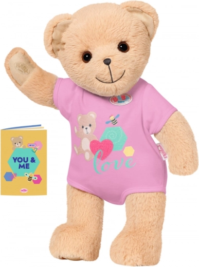 Teddybär BABY born im rosa Outfit
