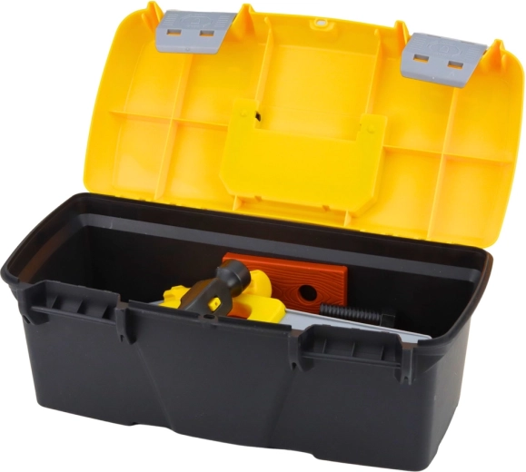 Alles Nötige griffbereit im robusten Koffer