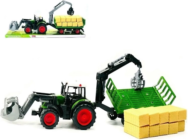 Traktor mit landwirtschaftlicher Maschine