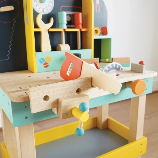 Durchdachte Kinderwerkstatt