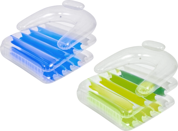 Aufblasbarer Wassersessel 180 × 79 × 48 cm, Farbmix
