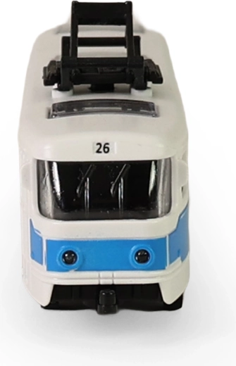 Realistisches Motiv einer Stadtbahn