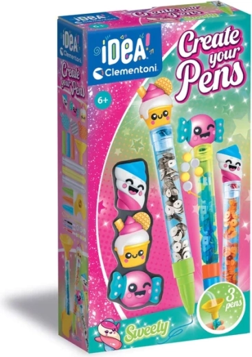 Kreativ-Set zur Stiftherstellung Süßigkeiten CLEMENTONI IDEA