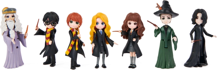 7 ikonische Charaktere in einem Set