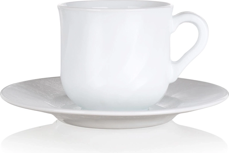 Elegantes weißes Design für jeden Tisch