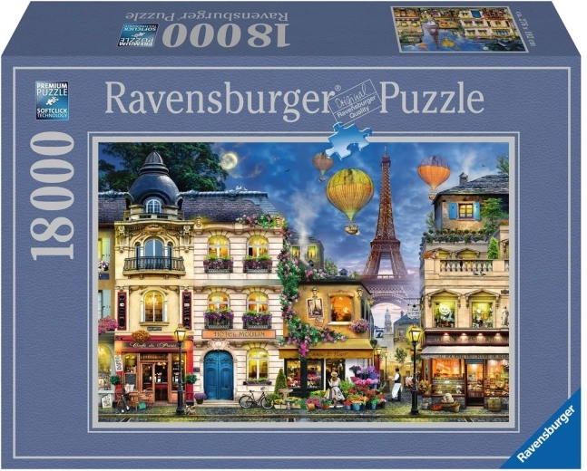 Ravensburger Puzzle Spaziergang im nächtlichen Paris 18000 Teile