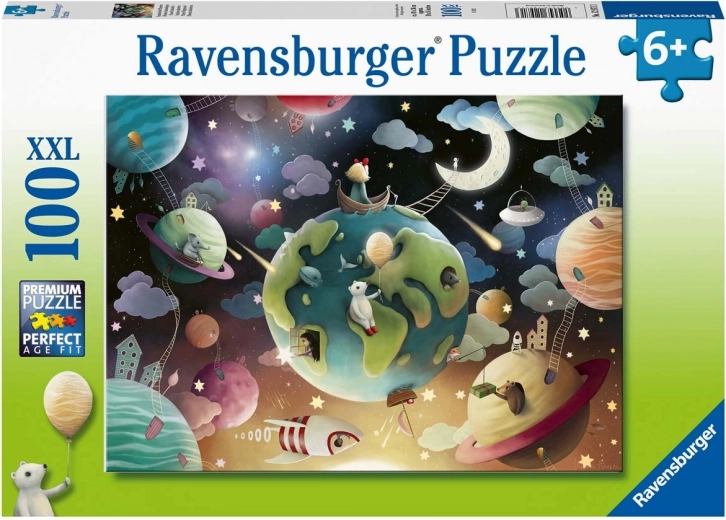 Ravensburger Puzzle Planet Playground 100 Teile