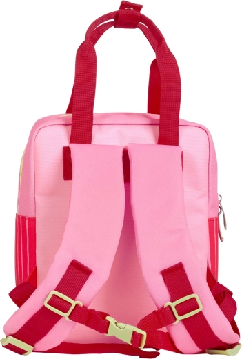 A Little Lovely Company kleiner quadratischer Kinder-Rucksack „Fröhliche Kirschen“